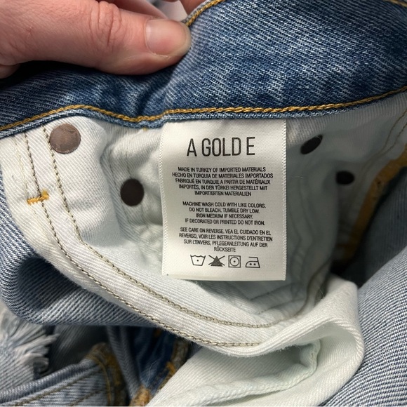 AGOLDE x REVOLVE Parker Vintage Cut Off Shorts in Swapmeet - Picture 10 of 11